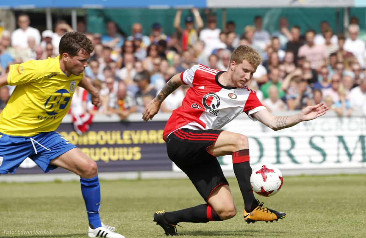 08-07-2017: voetbal: FC Lisse Feyenoord: Lisse Foto: Edwin Verheul