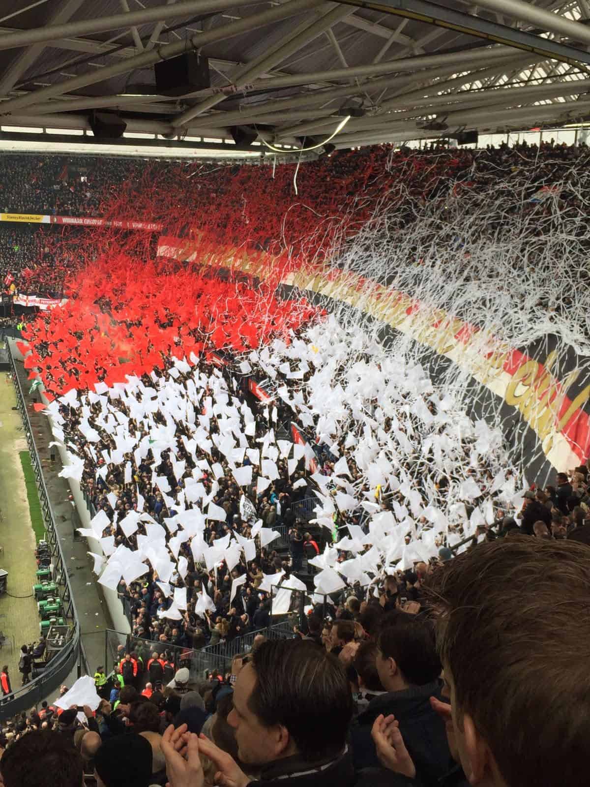 Sfeeractie Feyenoord - PSV