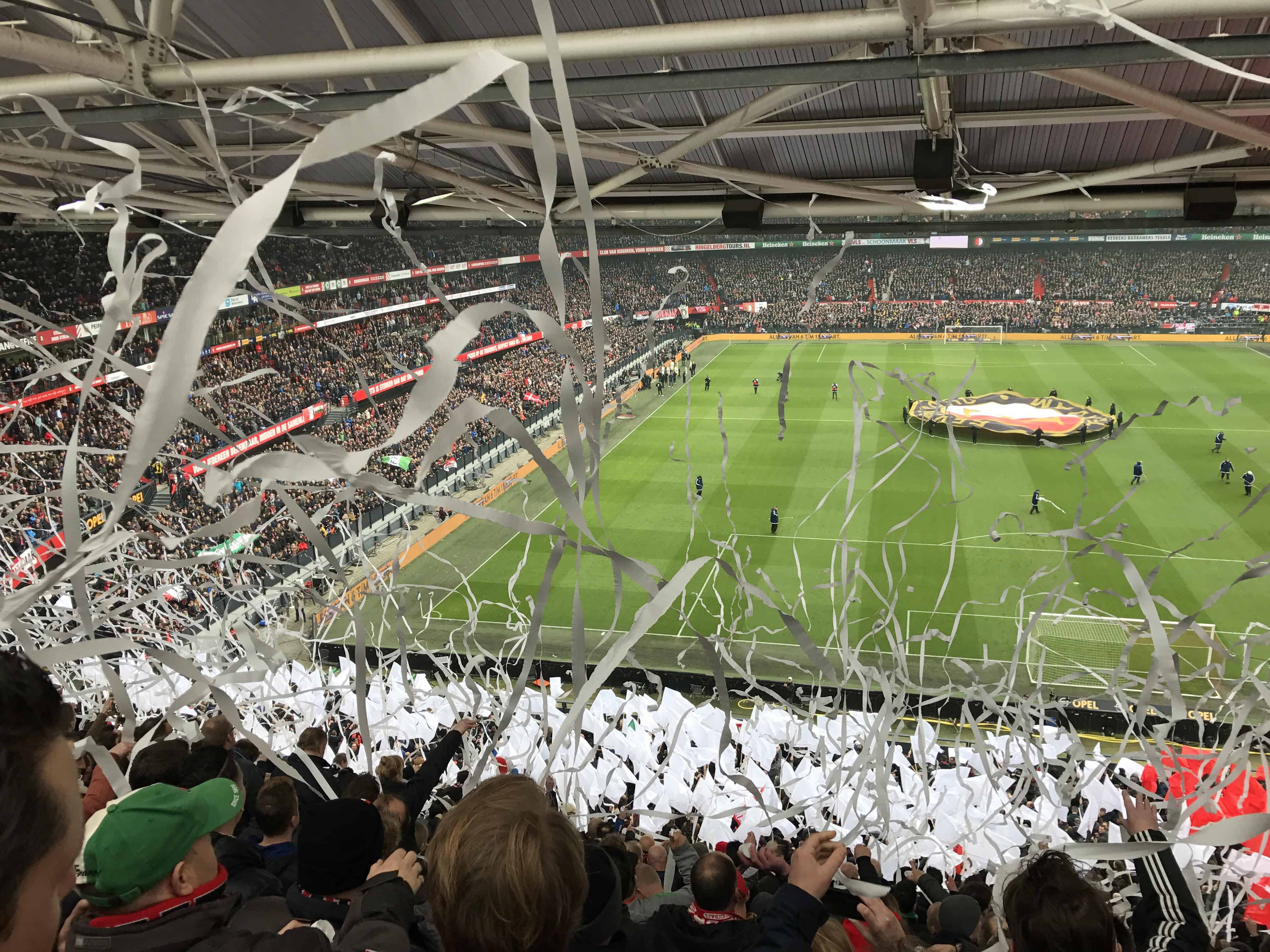 Sfeeractie Feyenoord - PSV