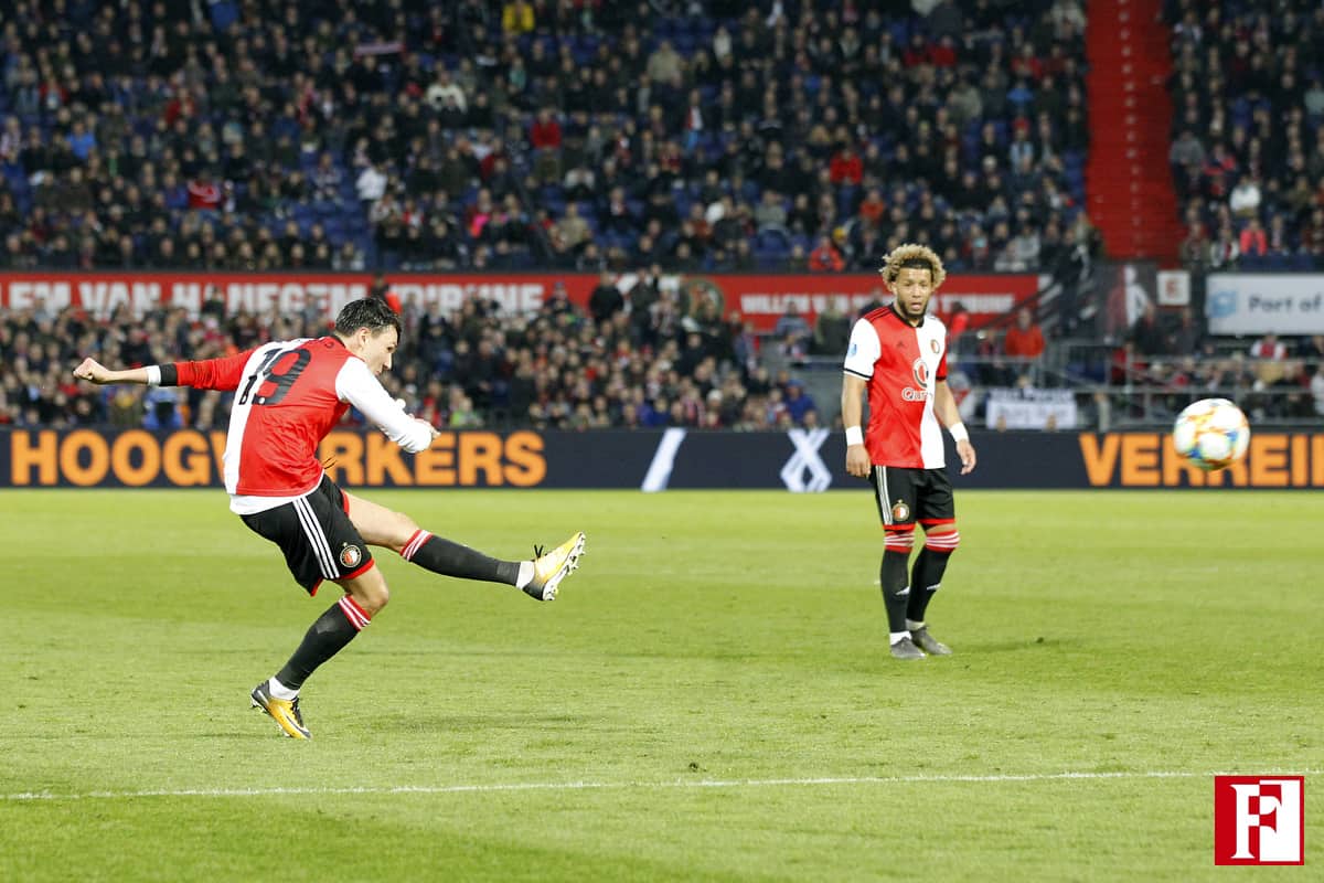 Steven Berghuis 4-0 Feyenoord-FC Emmen
