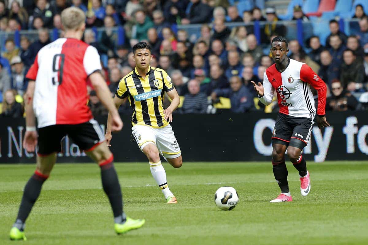 23-04-2017: Voetbal: Vitesse - Feyenoord: Rotterdam Foto: Edwin Verheul