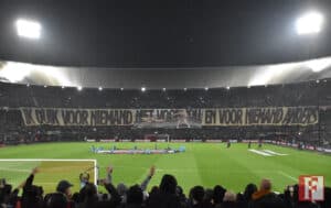 Spandoek Feyenoord - Lazio
