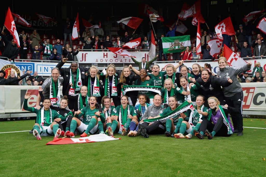 Uitsupportersrecord Azerion Vrouwen Eredivisie