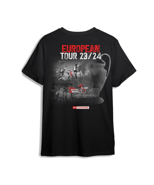 FSV De Feijenoorder - T-shirt European Tour Limited edition achterkant