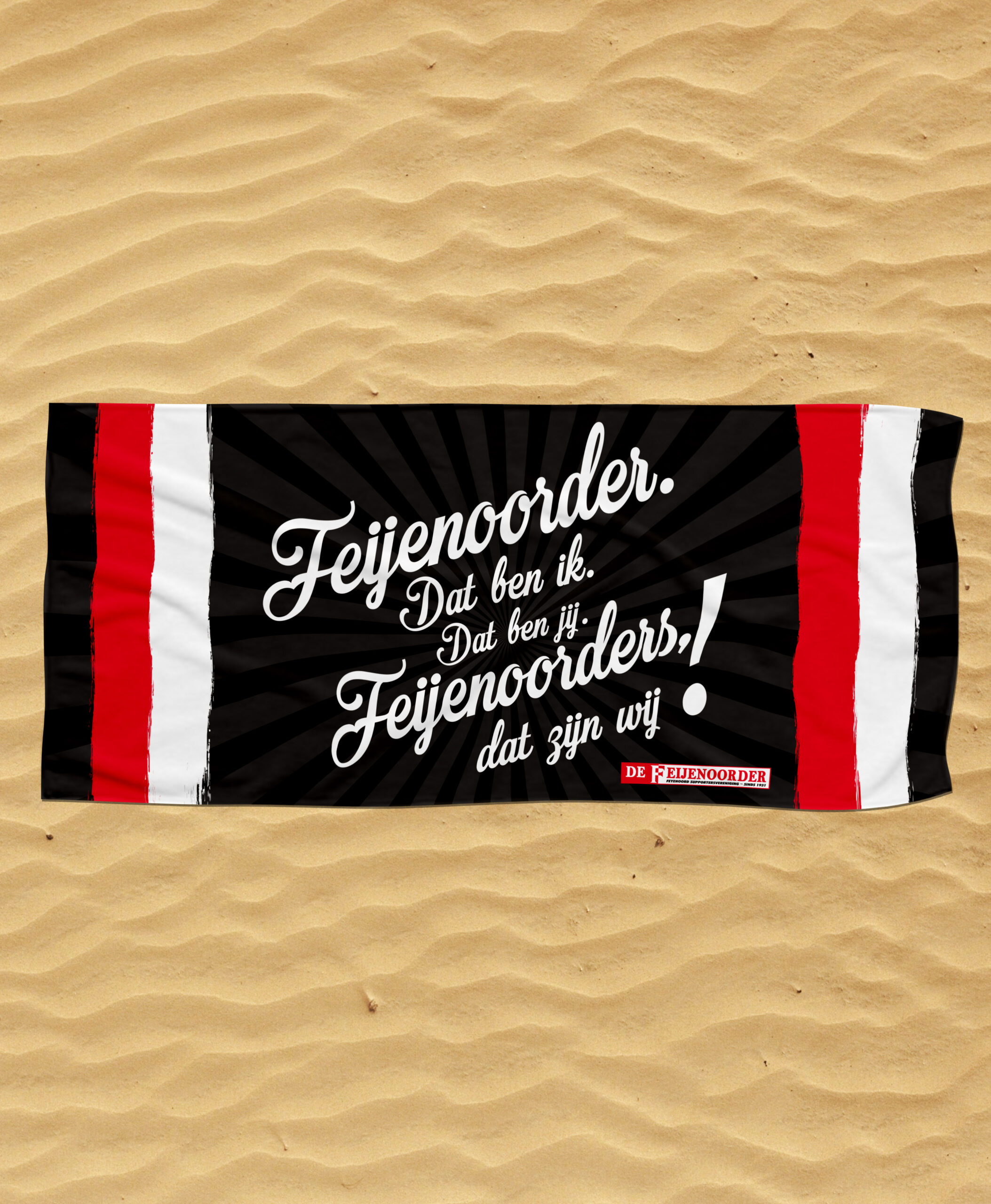 Feyenoord Strandlaken - Feijenoorders, dat zijn wij!