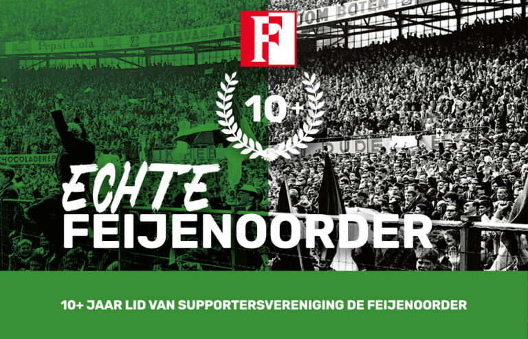 De Feijenoorder ledenpas groen