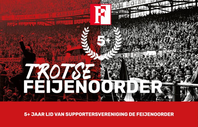 De Feijenoorder ledenpas rood